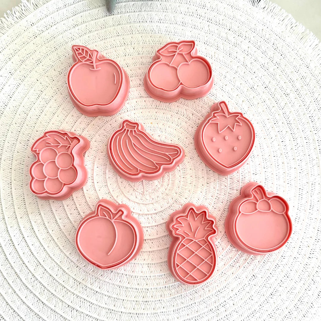 Wild Dough - Fruit Cutters & Stamps Set