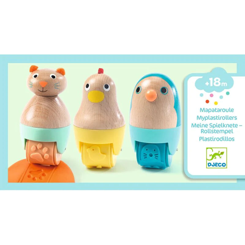 Djeco - Myplastirollers - Modelling Roller Set