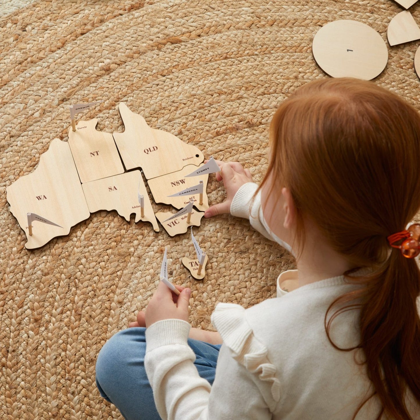Map of Australia puzzle