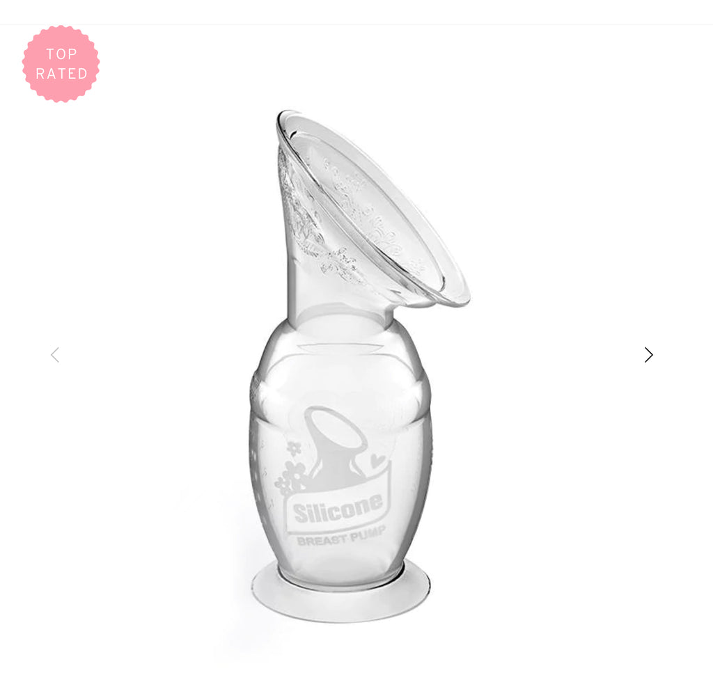 Generation 2 100/150ml Silicone Breast Pump with Suction Base