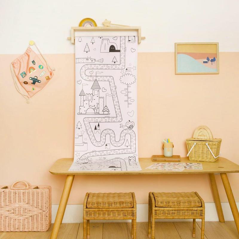 Playpa - Drawing Paper roll & Stickers