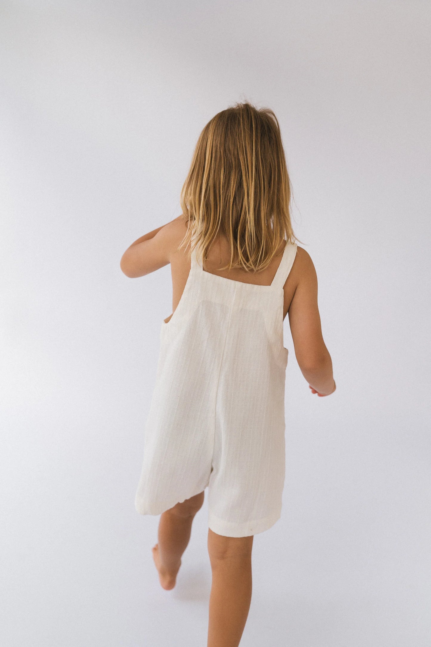 Short Marlow Overalls | White