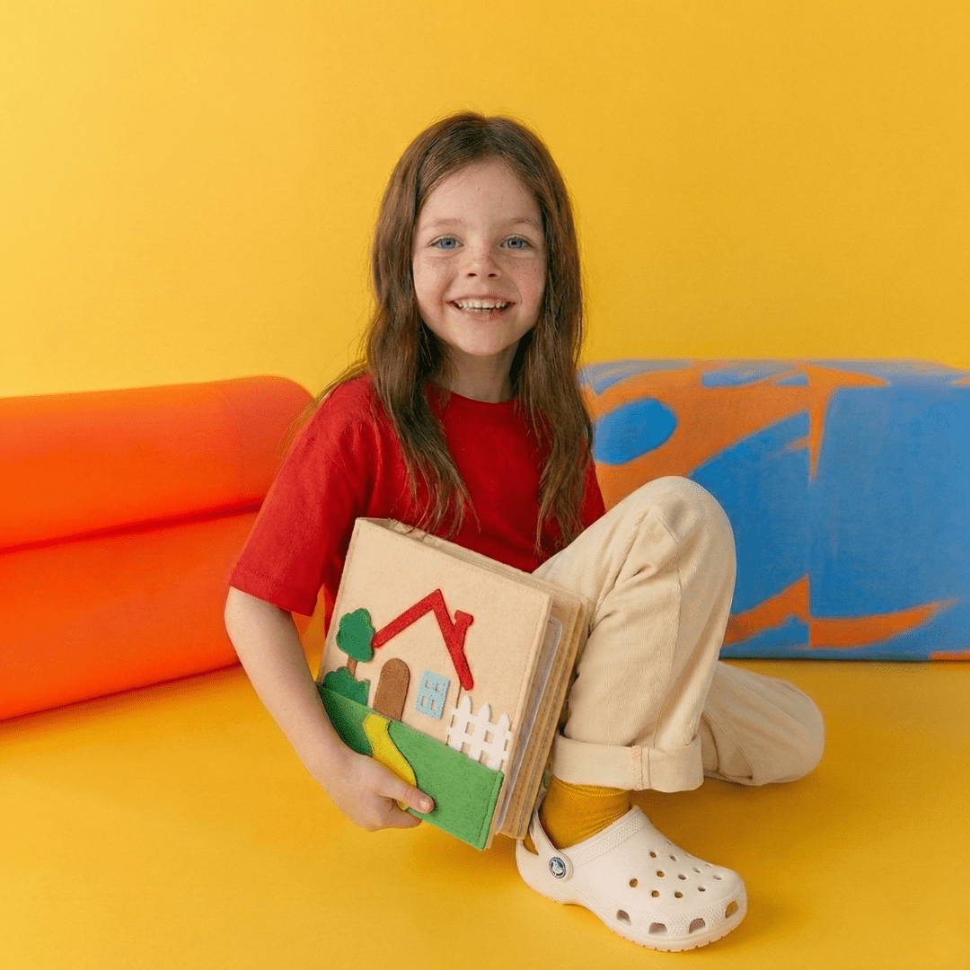 Sweet Home Felt Busy Book | Screen-Free Activity Book for Kids