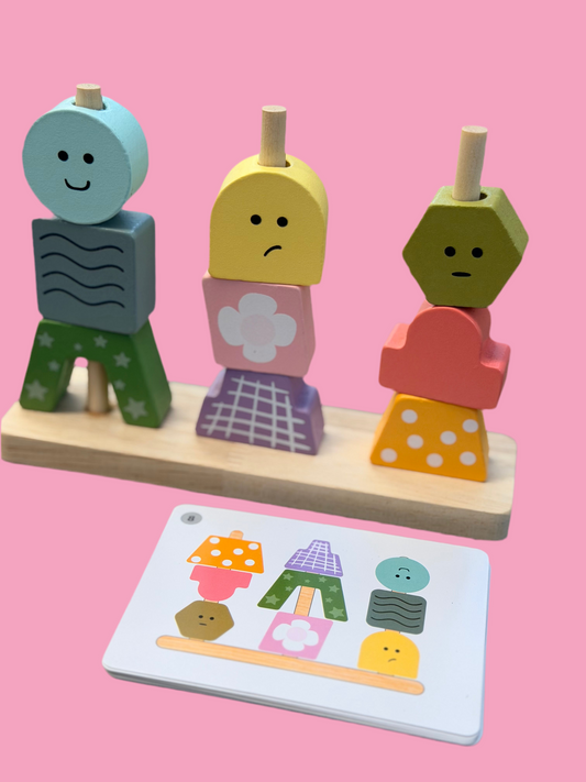 Wooden Emotion Stackers