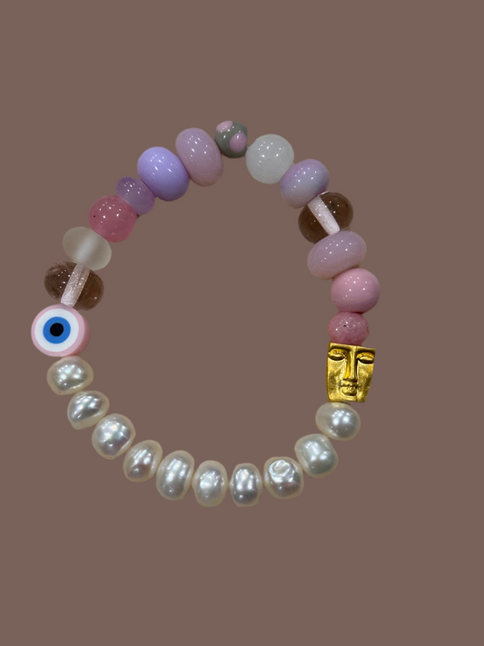 Locally Made Lampwork Bead Bracelets | Various colours