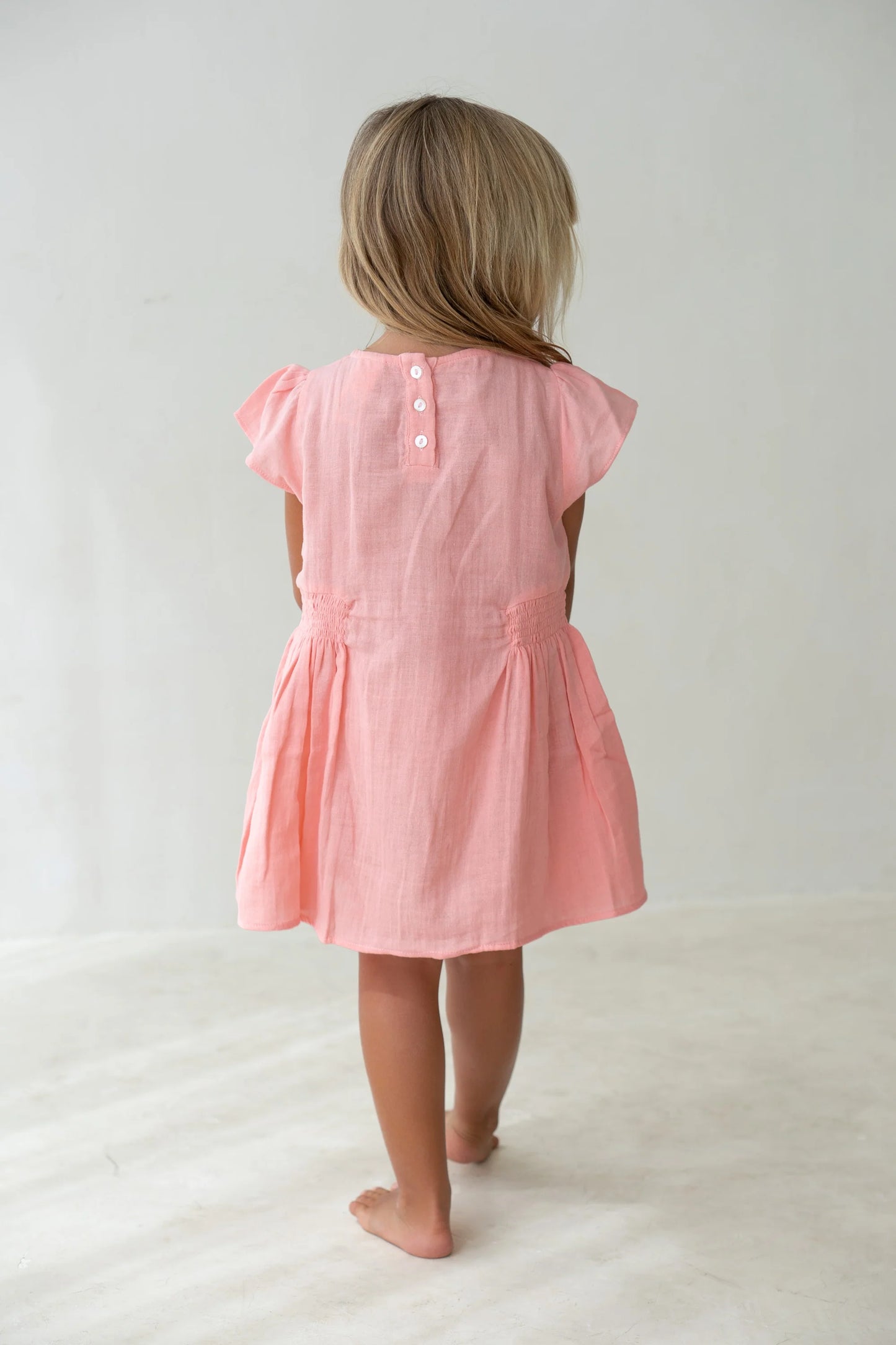 Blossom Dress - Coral