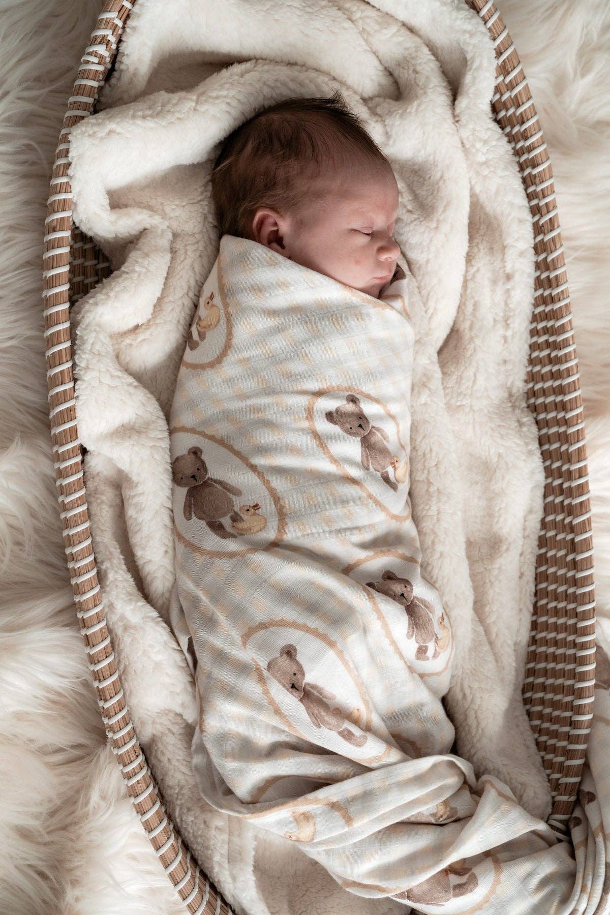 Pop Ya Tot Ted & Duck Swaddle