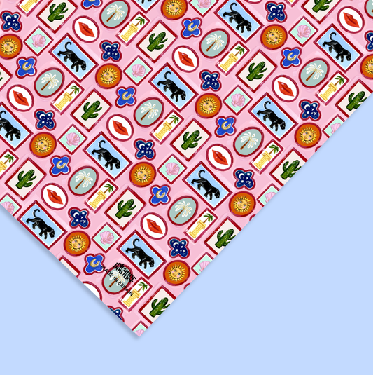 Eleanor Bowmer Nevada Motif Gift Wrap