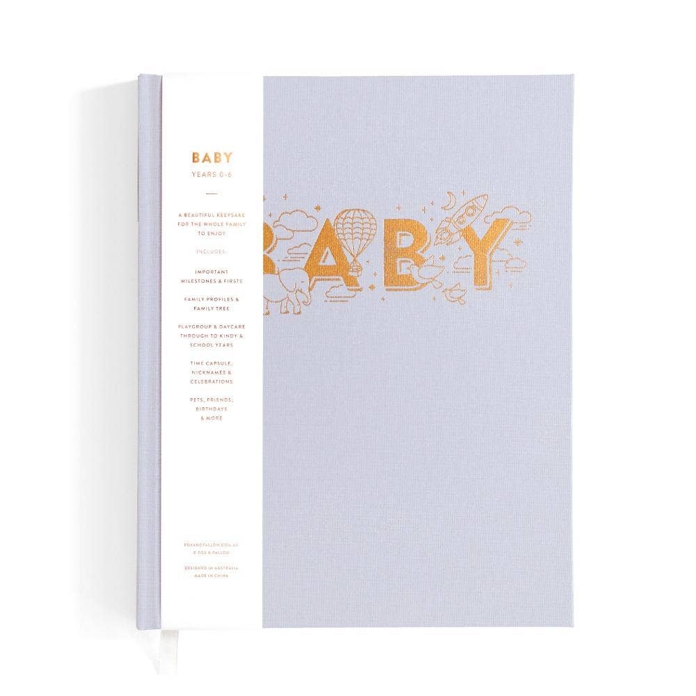 Baby Book - Grey