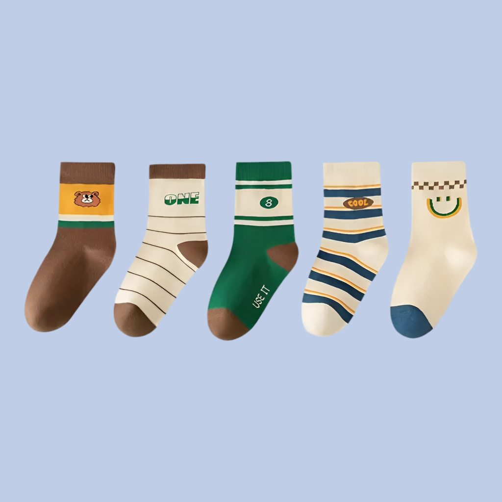 5 Pack Children’s Sock