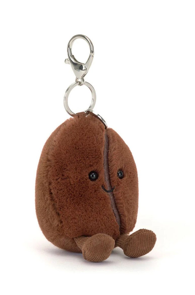Jellycat Amuseables Coffee bean keychain