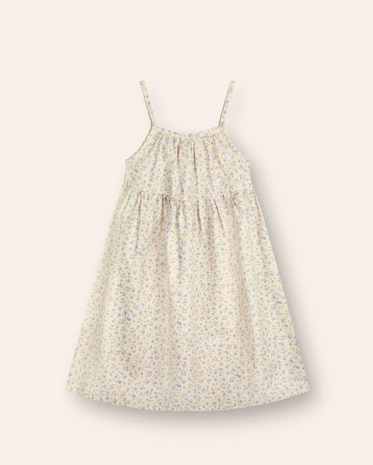 Darcy Dress- Indigo bloom
