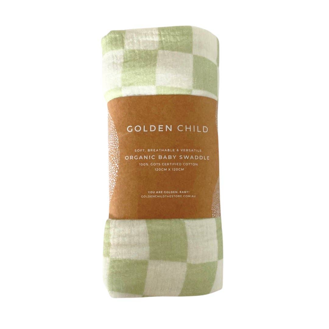 Organic Cotton Baby Swaddle