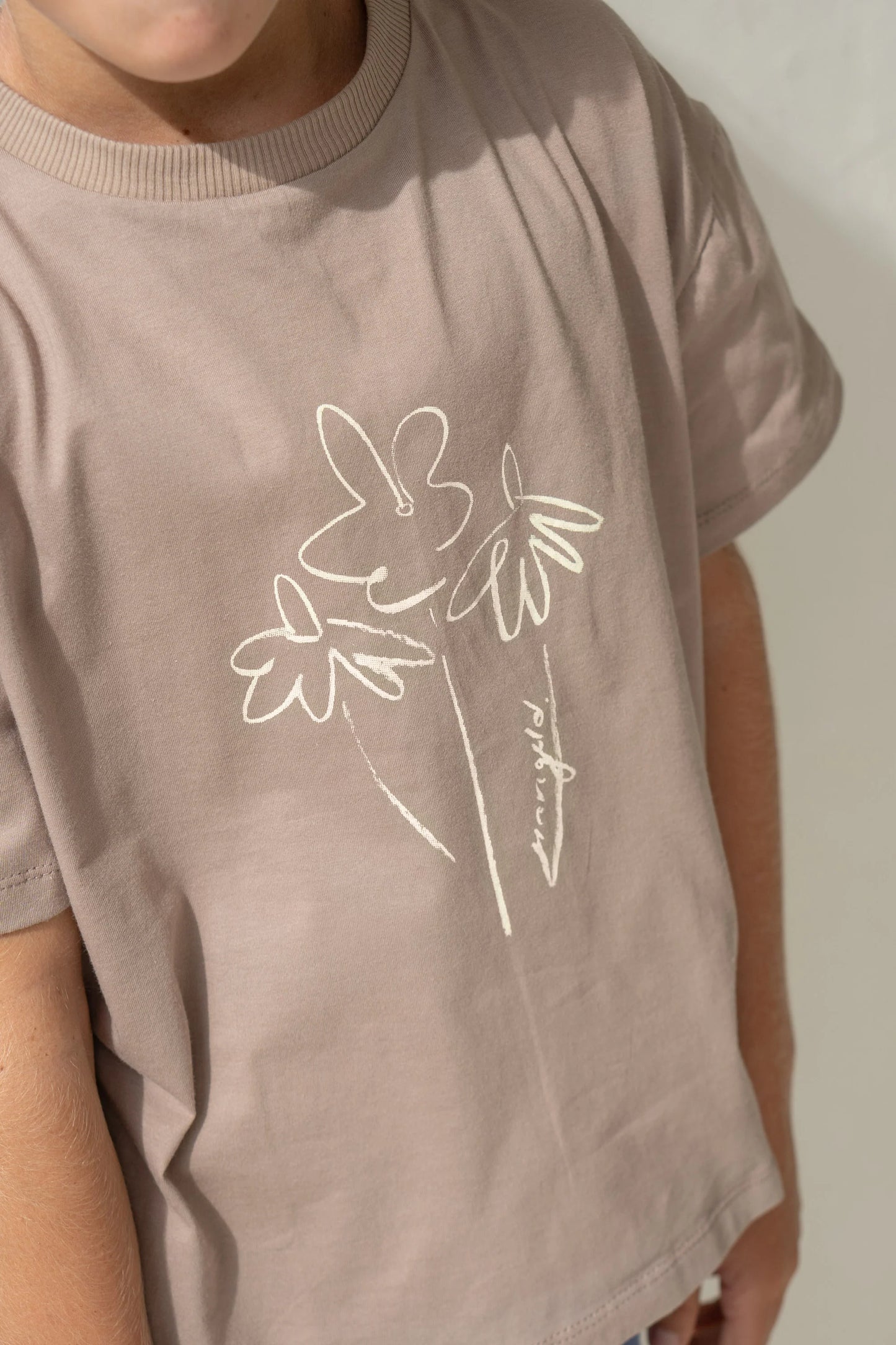 Basic tee - flower print