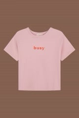 Busy Tee - Sunset Pink