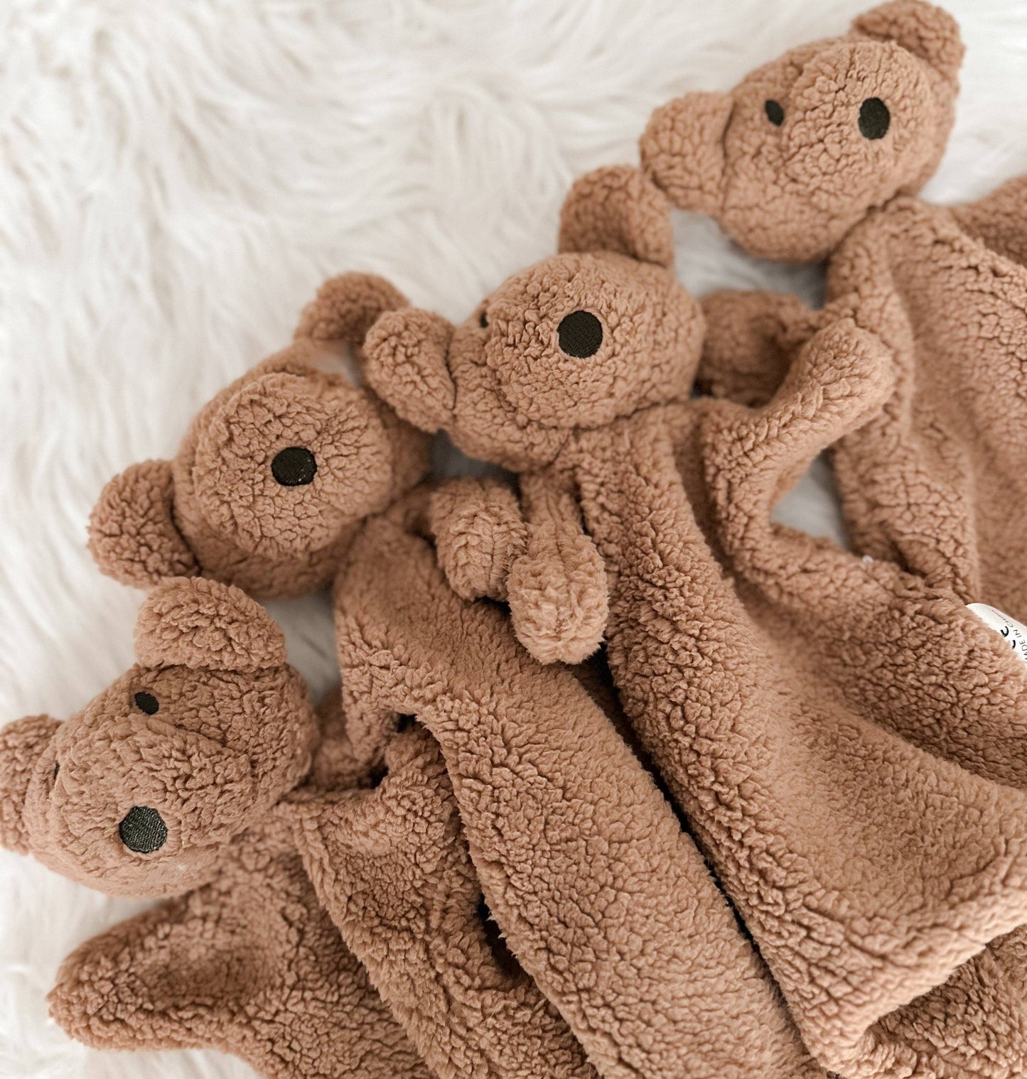 Pop Ya Tot Little Teddy Comforter Toy