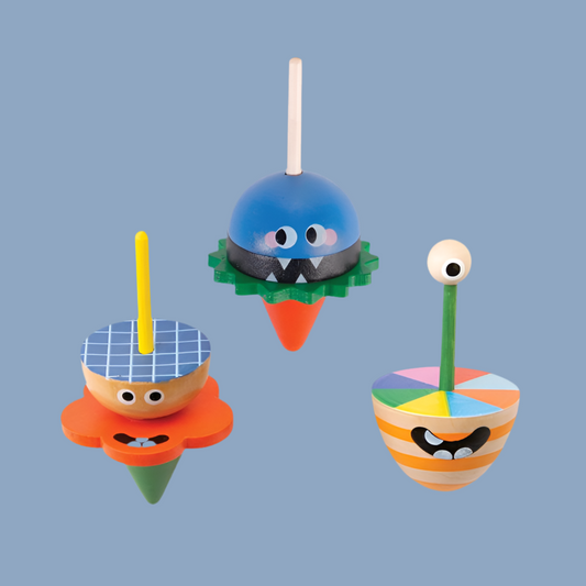 Dizzy Monster Spinning Top