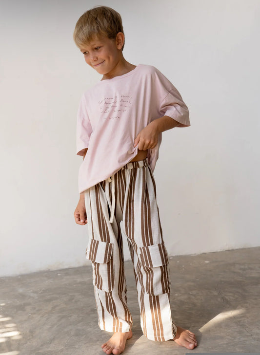 Hennie Pants | Cocoa Stripe