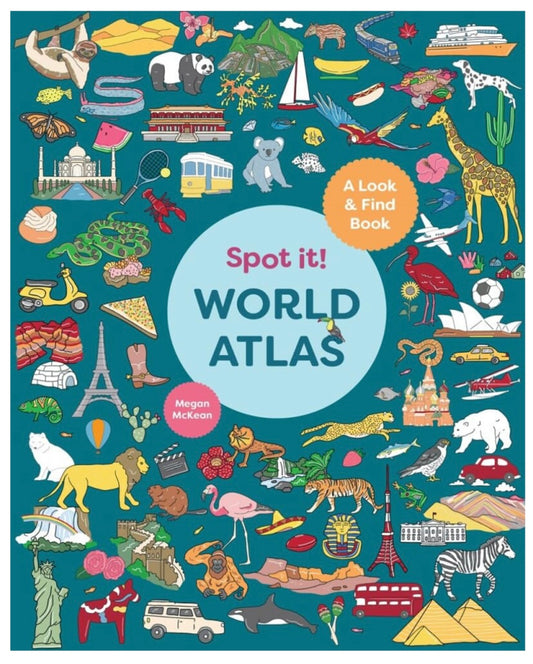 Spot It! World Atlas: A Look-and-Find Book