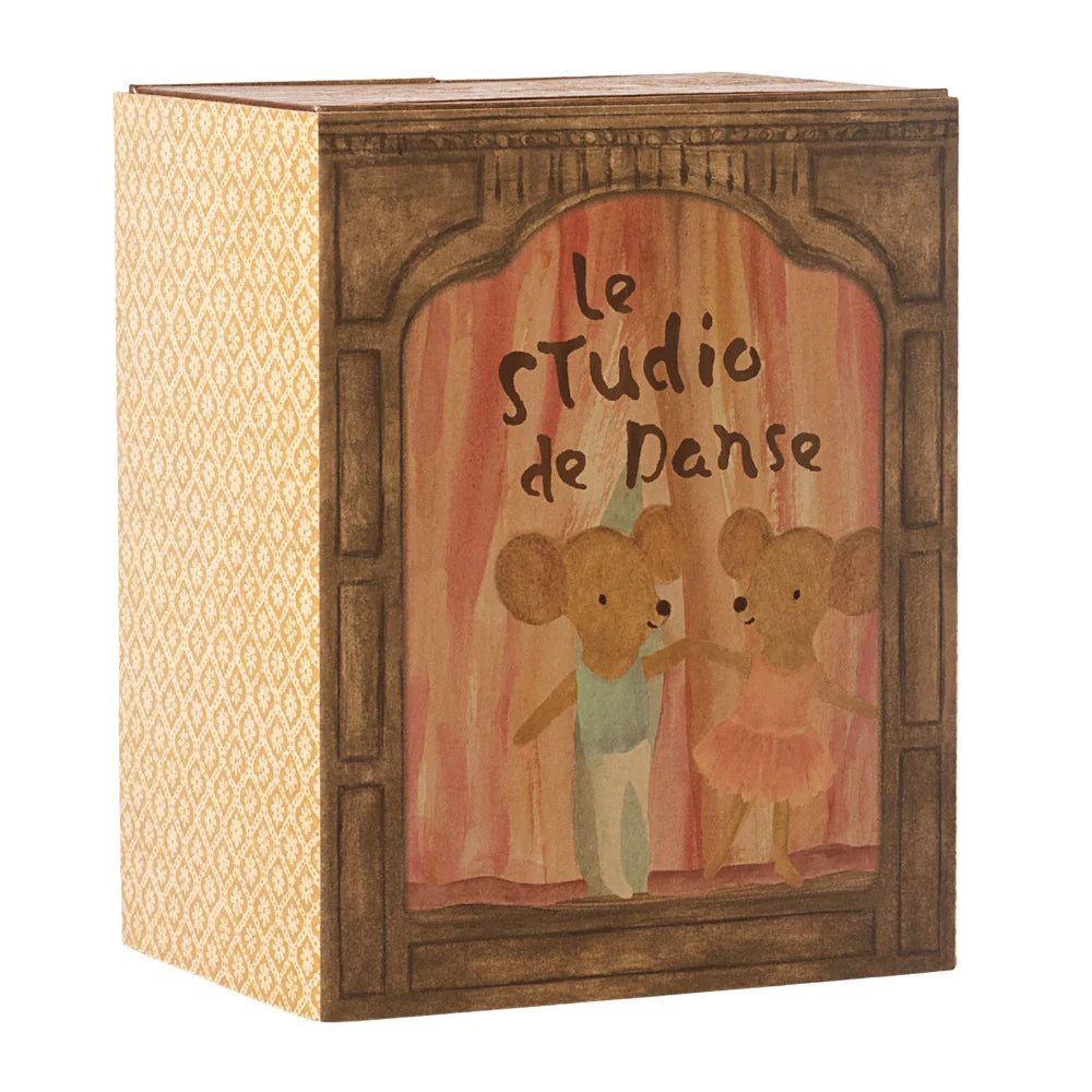 Maileg Ballet Mice Dance Studio Little Brother and Sister