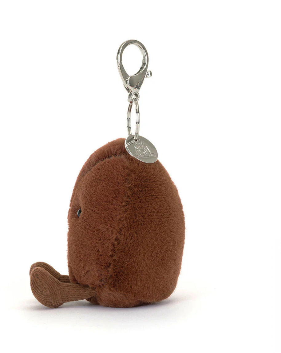 Jellycat Amuseables Coffee bean keychain