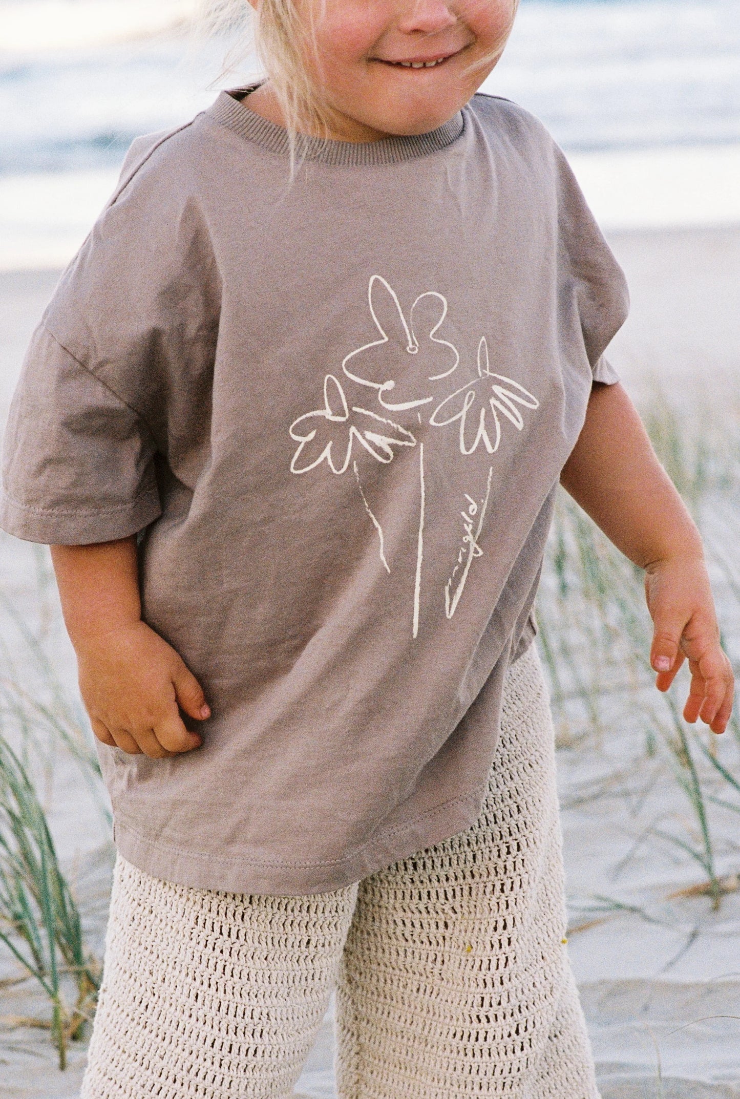 Basic tee - flower print