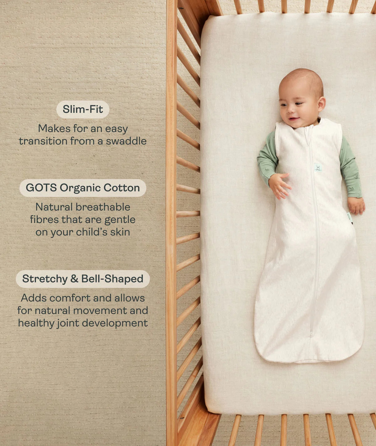 Jersey Sleeping bag [Arms out]