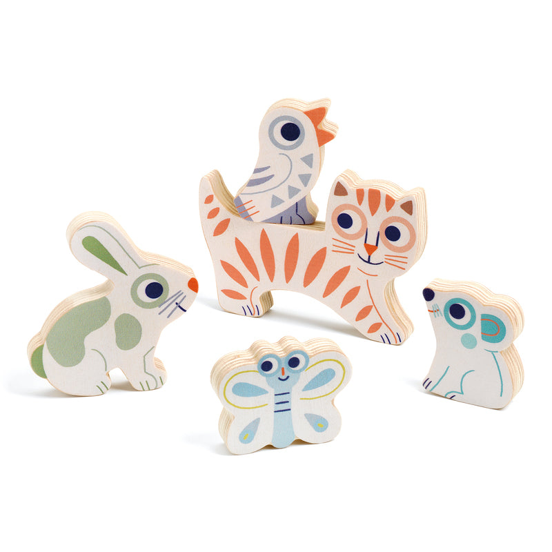 Baby Animali Wooden Puzzle