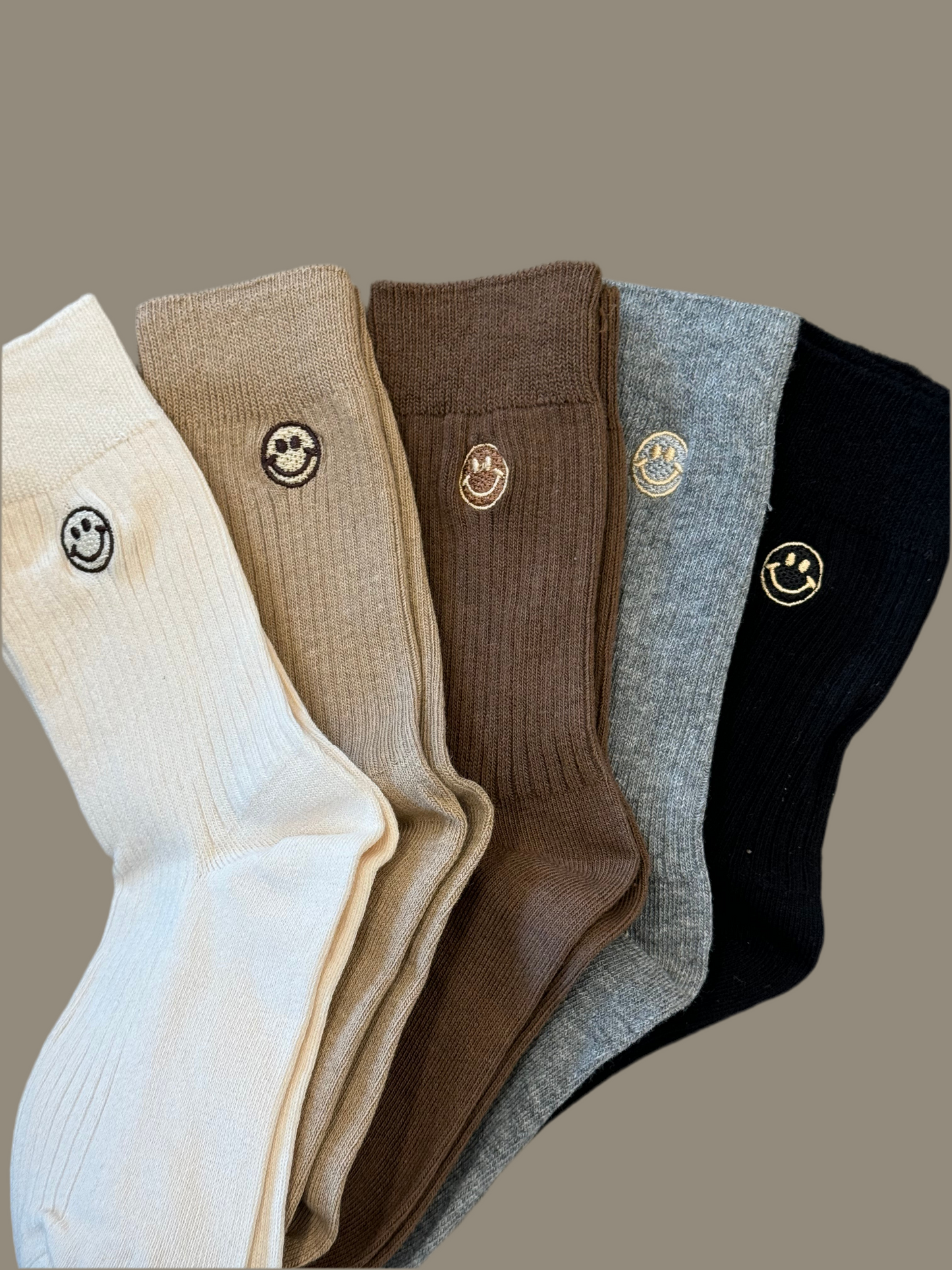 Socks set - 5 pairs smiley