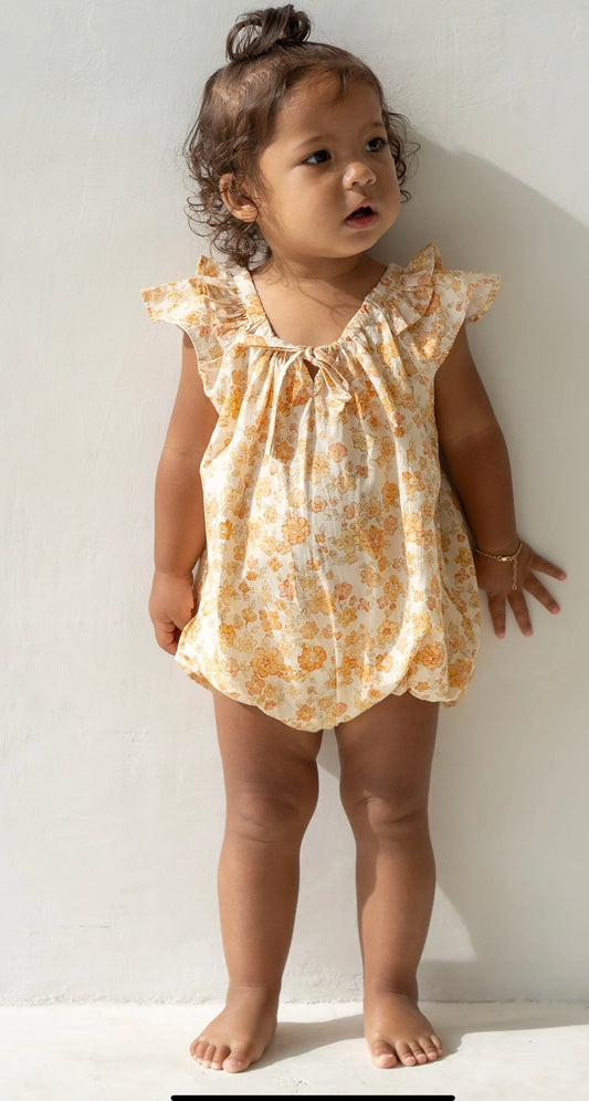 Illoura | Opie Romper | Buttercup Print