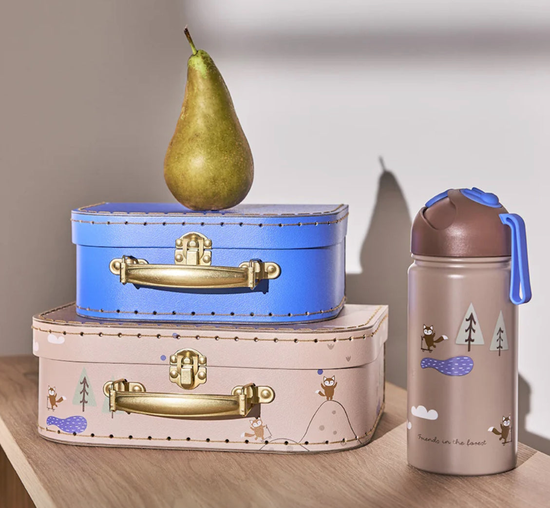 OYOY Mini Suitcase Fox | Set of 2