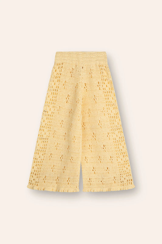 Filet Crochet Pants