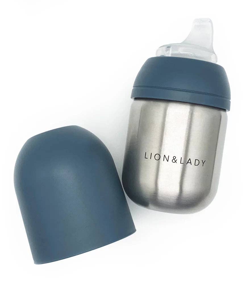 Lion & Lady Stainless Steel Sippy Spout Bottle