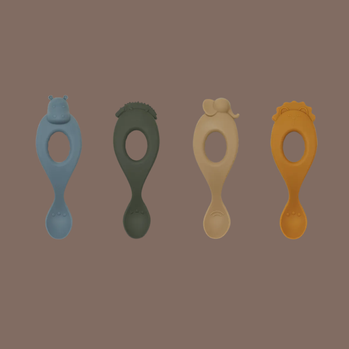 silicone spoon - 4 pack