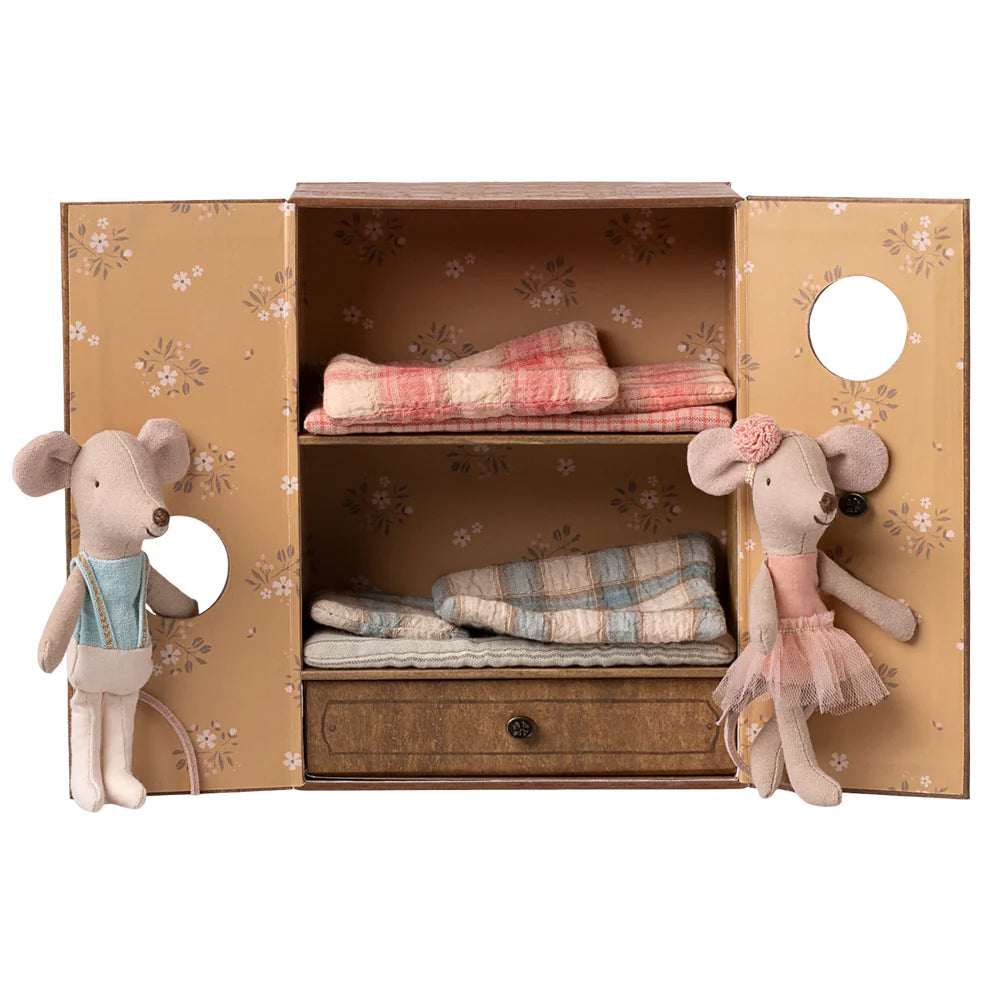 Maileg Ballet Mice Dance Studio Little Brother and Sister