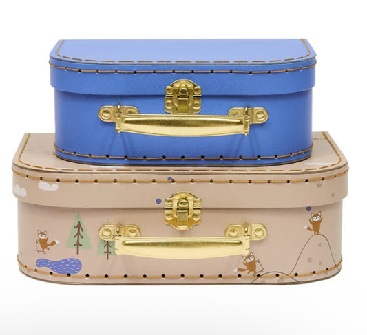 OYOY Mini Suitcase Fox | Set of 2
