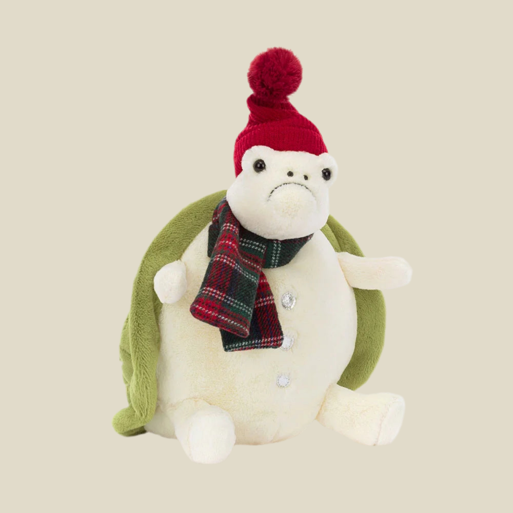 Jellycat Snowman Timmy Turtle