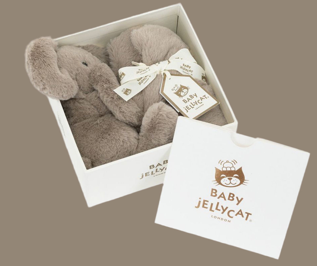 Jellycat Luxe Smudge Elephant Soother