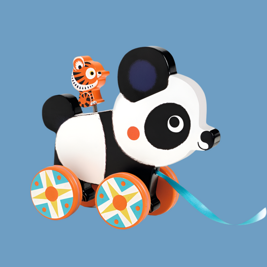 Billie Panda Pull Along