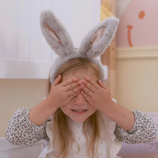 Olliella Fluffle Bunny Ear Headband