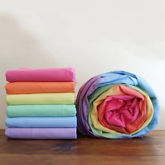 Sarahs Silk | Cotton Blossom Cloth Rainbow