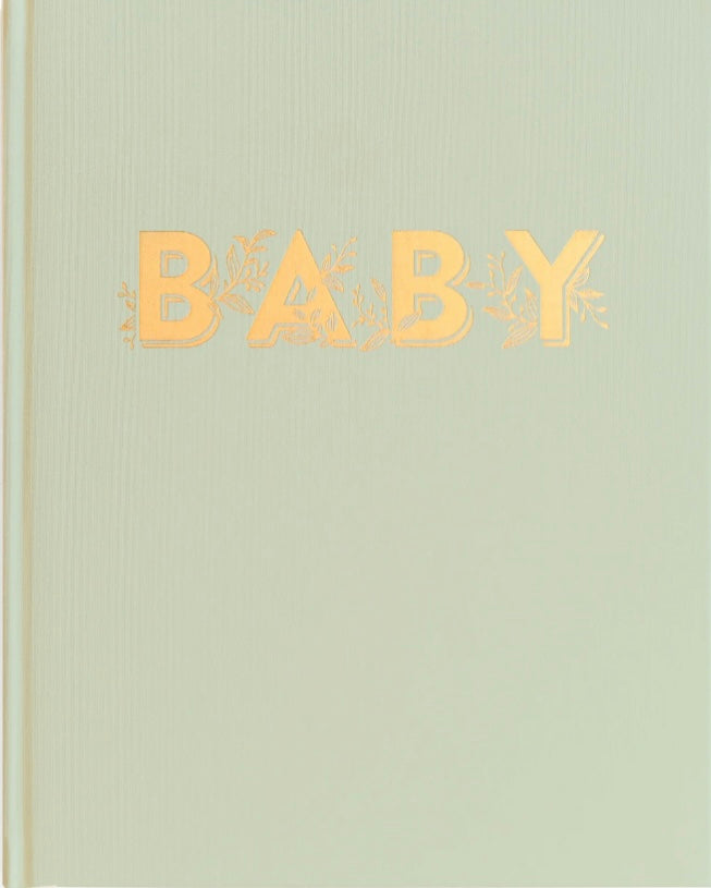 Fox & Fallow Baby Book Pistachio