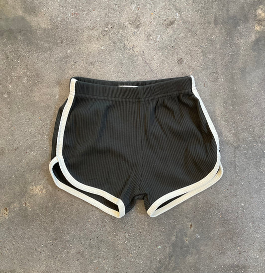 Rib Track short -black