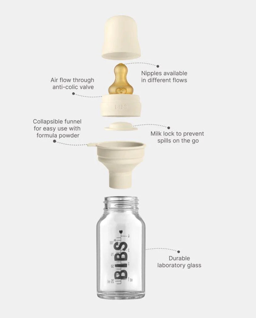 BIBS Glass bottle - 110ml