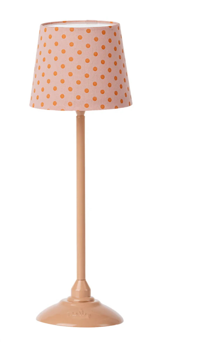 Maileg Miniature Floor Lamp Dark Powder