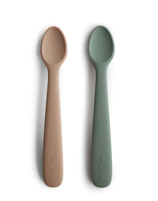 Mushie Silicone Feeding Spoons 2pk