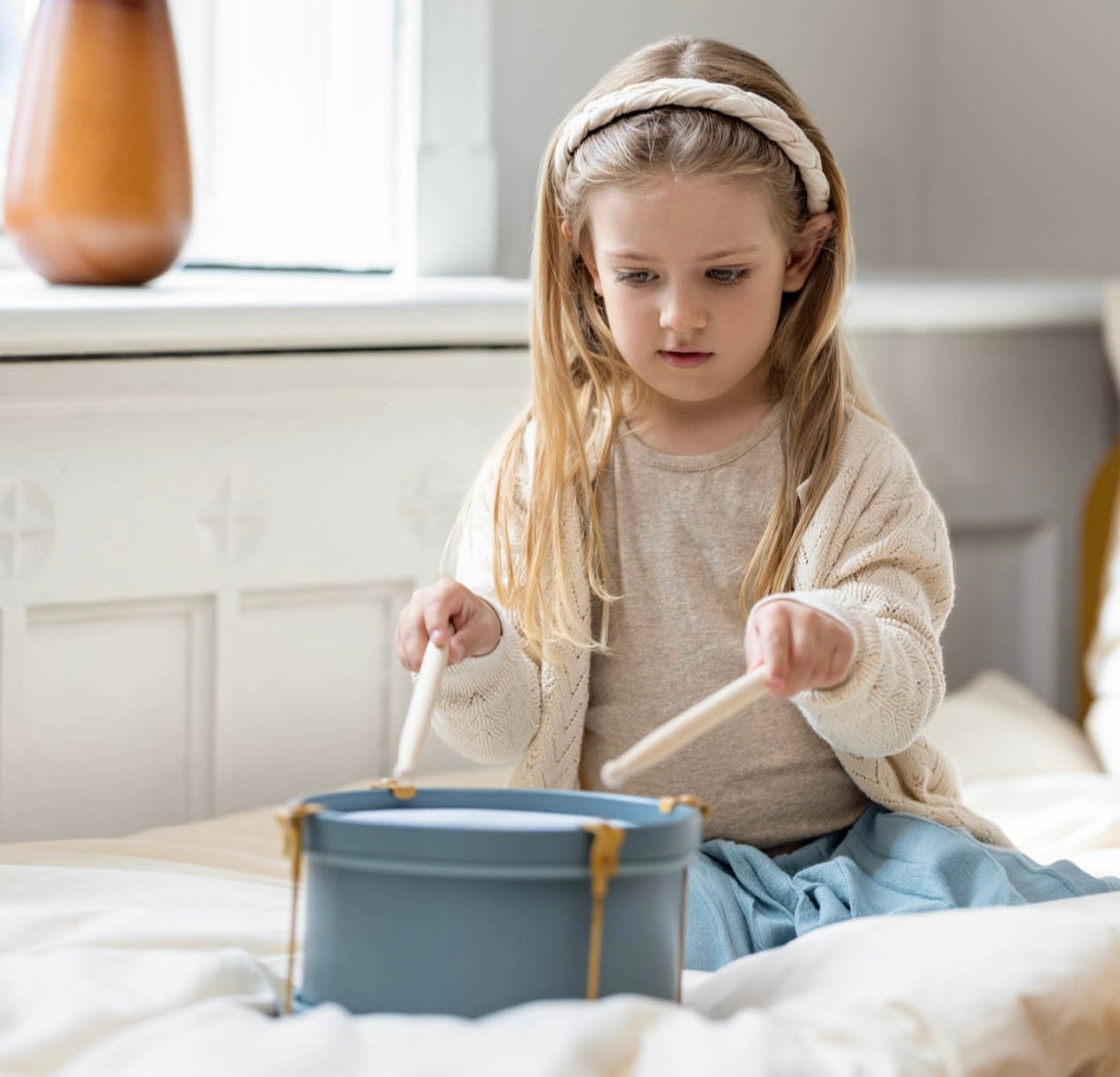 FLEXA wooden drum