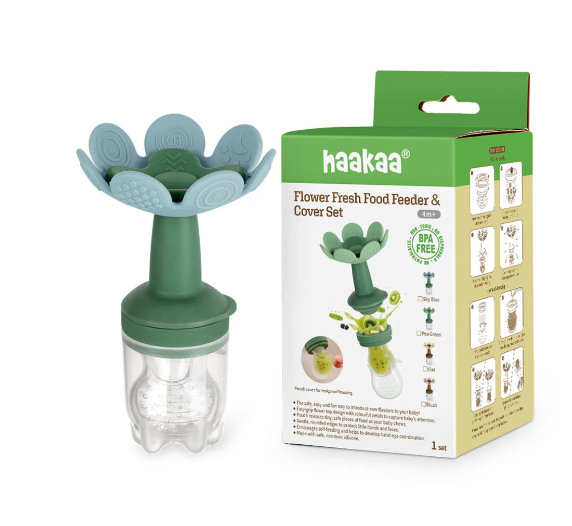 Flower fresh food feeder & cover set