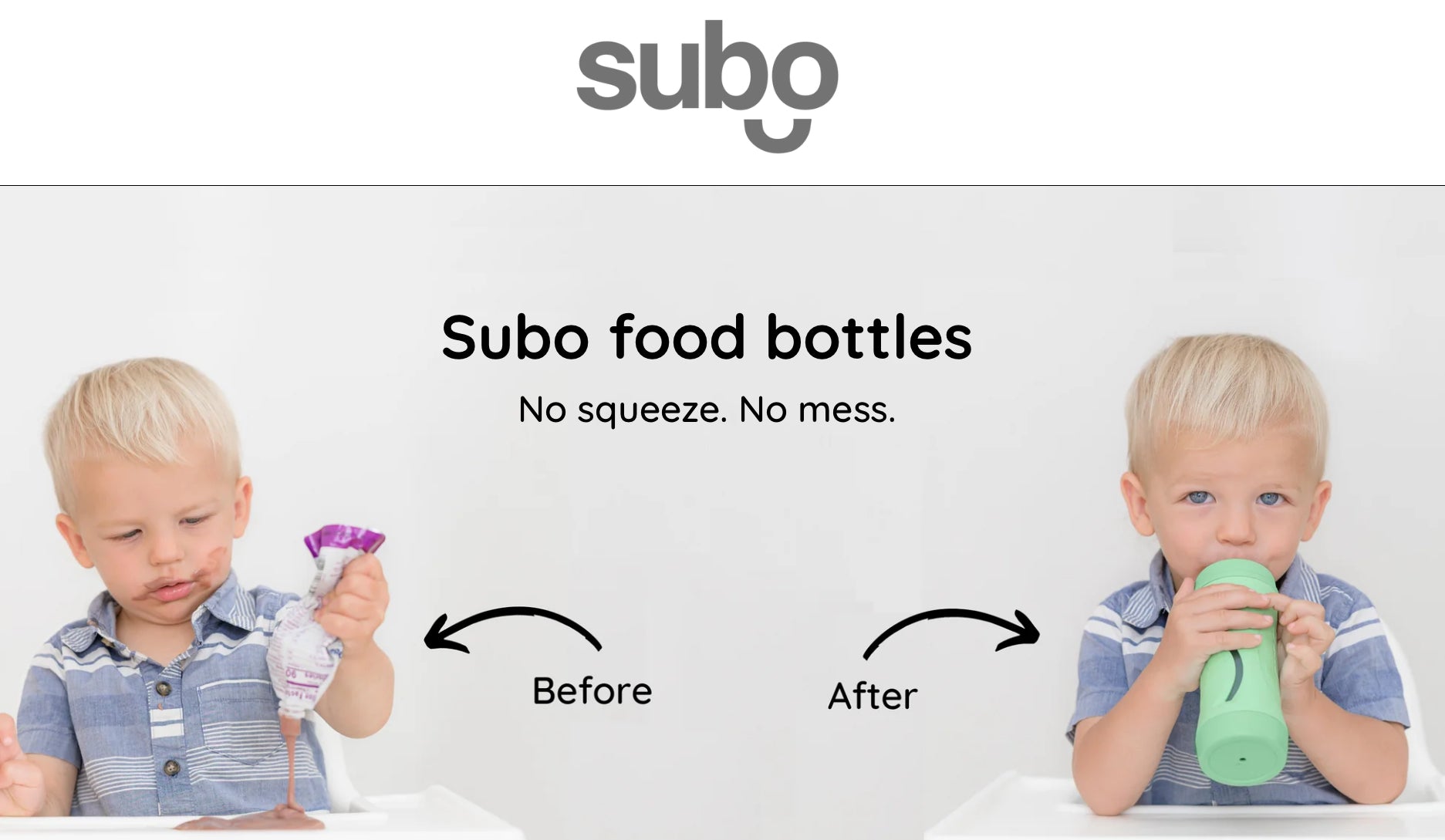 Subo food bottle