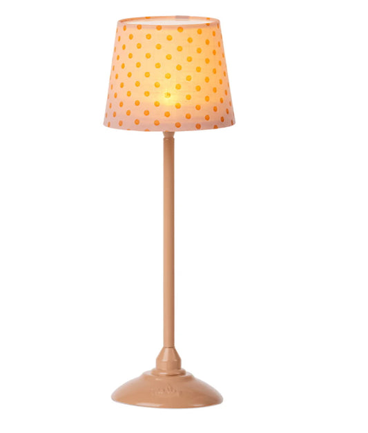 Maileg Miniature Floor Lamp Dark Powder